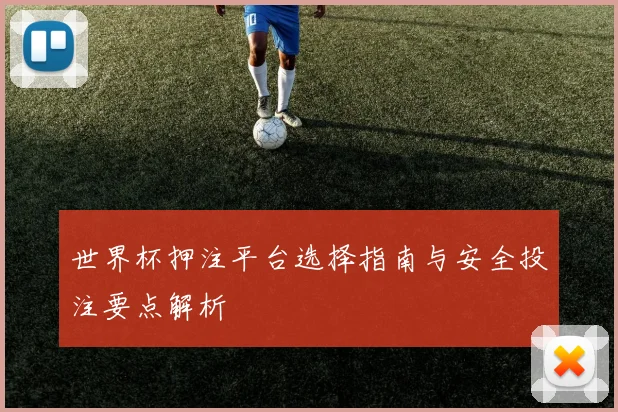 世界杯押注平台选择指南与安全投注要点解析